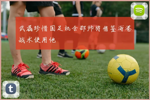 武磊珍惜国足机会邵帅将借鉴海港战术使用他