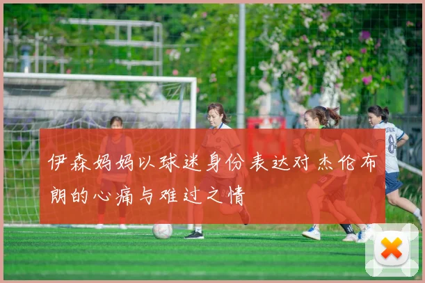 伊森妈妈以球迷身份表达对杰伦布朗的心痛与难过之情
